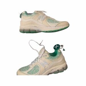 Ganni new balance turtle dove island green M 5.5 EU 38